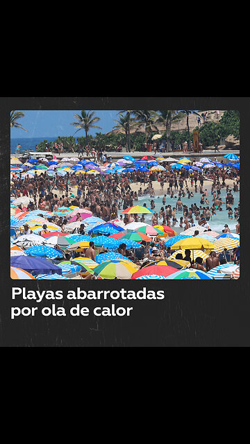 Ola de calor tras llegada de la primavera en Brasil