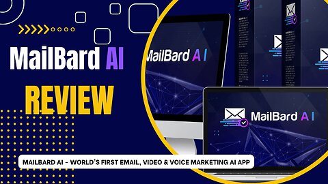 MailBard AI Demo Video 1- World's First Email, Video & Voice Marketing AI App