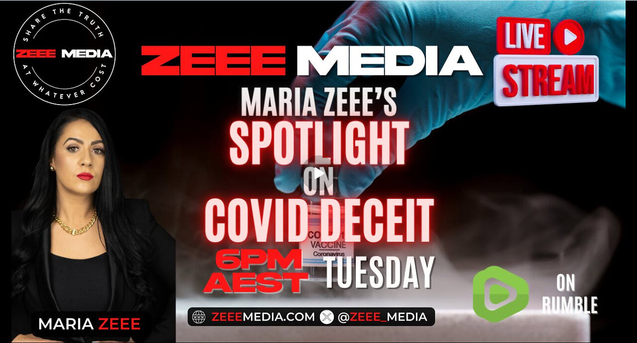 Maria Zeee's Spotlight on COVID Deceit