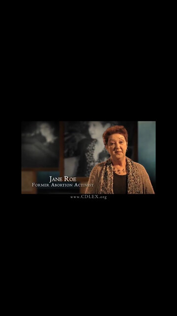 MEET JANE ROE / Roe vs Wade .....She Has Something To Say
