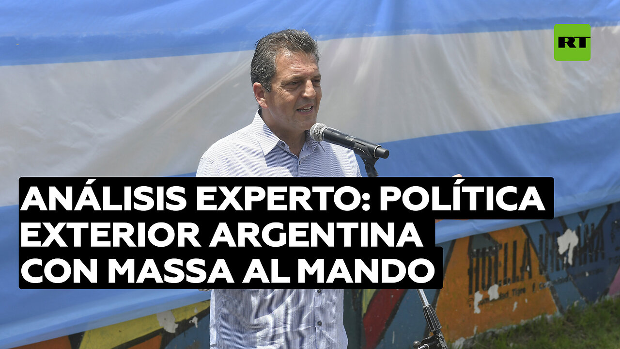 Experto analiza la política exterior de Argentina en caso del triunfo de Sergio Massa