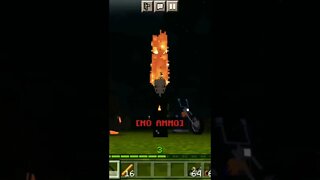 Motoqueiro fantasma no minecraft 😱😱🔥💀#marvel #viral #minecraft #shorts