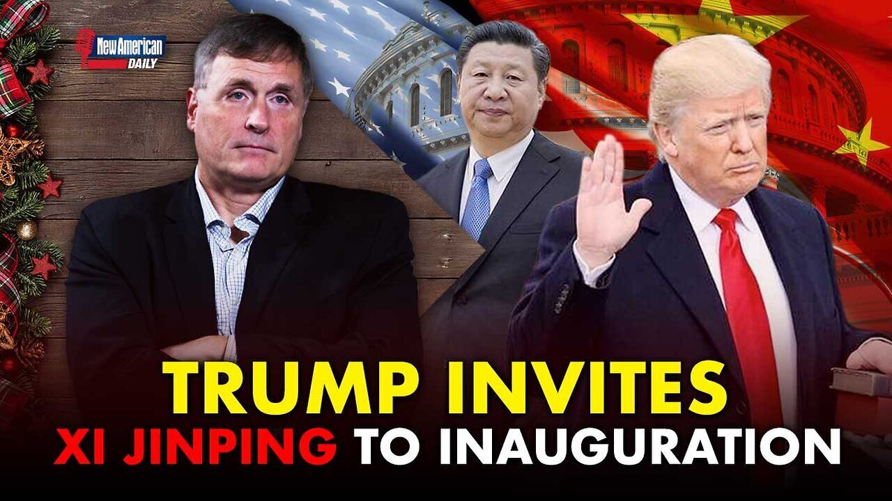 Something's Gonna Happen - Trump Invites Xi Jinping To Inauguration - Dec 15