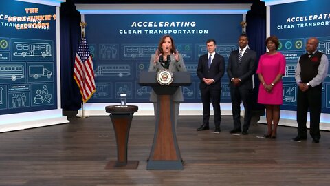 VP Harris: "We have the ability to see what can be.. and then to make the possible actually happen."