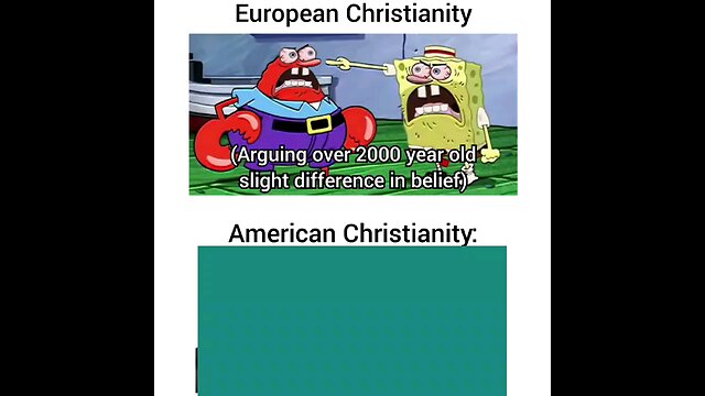 Old World vs New World Christianity