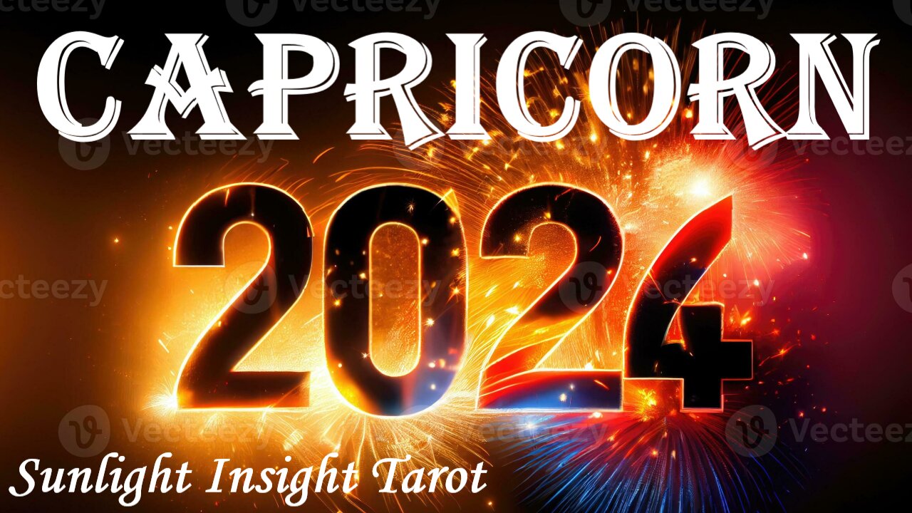 CAPRICORN♑ A Big Year Ahead!😮 Big Happenings, Big Changes Bring Big Blessings!💖 2024 Yearly Reading