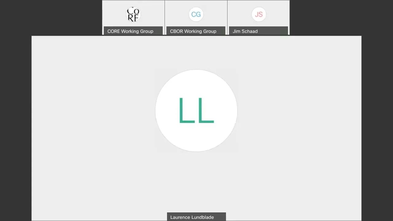 CBOR WG Interim Meeting, 2020 02 26