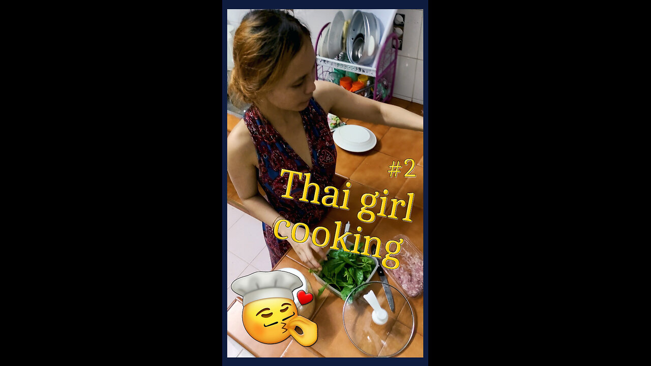 Thai food recipe no bra cooking #2. Asian cuisine 😍😍😍 Thai girl cooking - Snicel 69