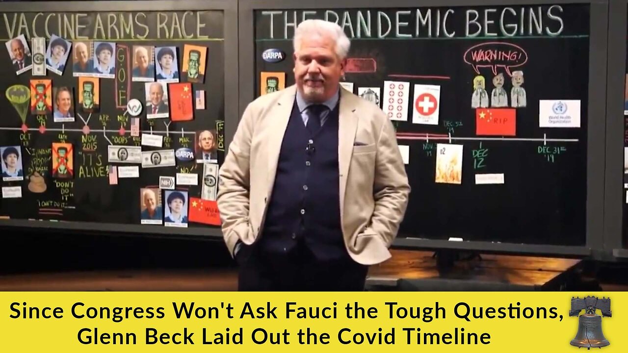 Since Congress Won't Ask Fauci the Tough Questions, Glenn Beck Laid Out the Covid Timeline