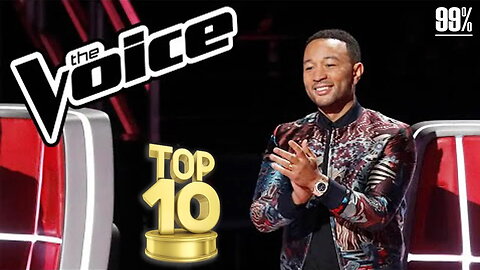 The Voice USA #TOP 10 MALE BLIND AUDITIONS#