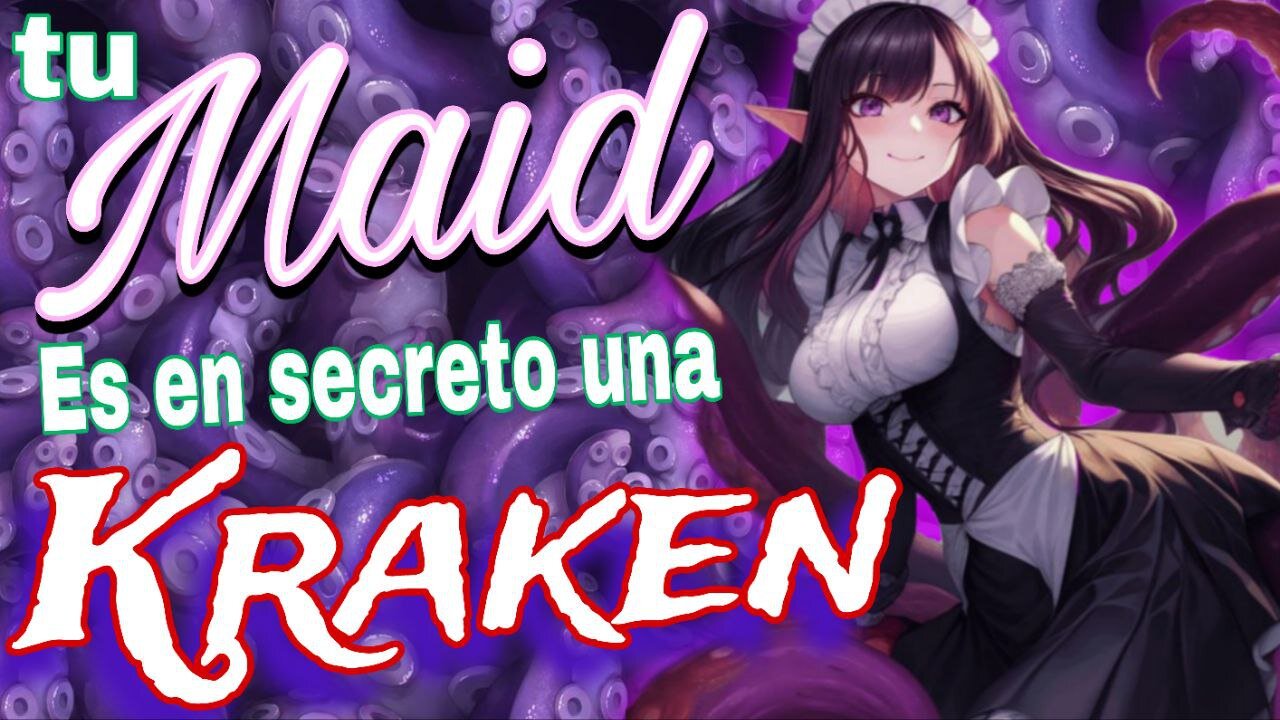 ASMR ROLEPLAY 🎀Tu MAID es en SECRETO una KRAKEN 🦑 Monster Girl [Tentaculos]