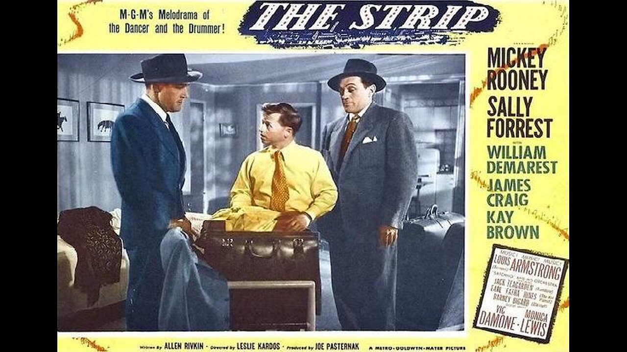 THE STRIP 1951 Drummer Opens Club on Sunset Strip & Gets Involved with Mobsters FULL MOVIE in HD