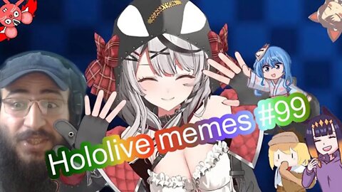 REACTION Hololive {memes} #99 by Catschais