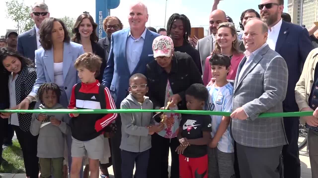 Detroit Riverfront Conservancy marks official opening of Southwest Greenway