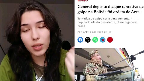 GOLPE MILITAR NA BOLÍVIA! LUIS ARCE PERDE SEU PODER ?Fim da esquerda no país?