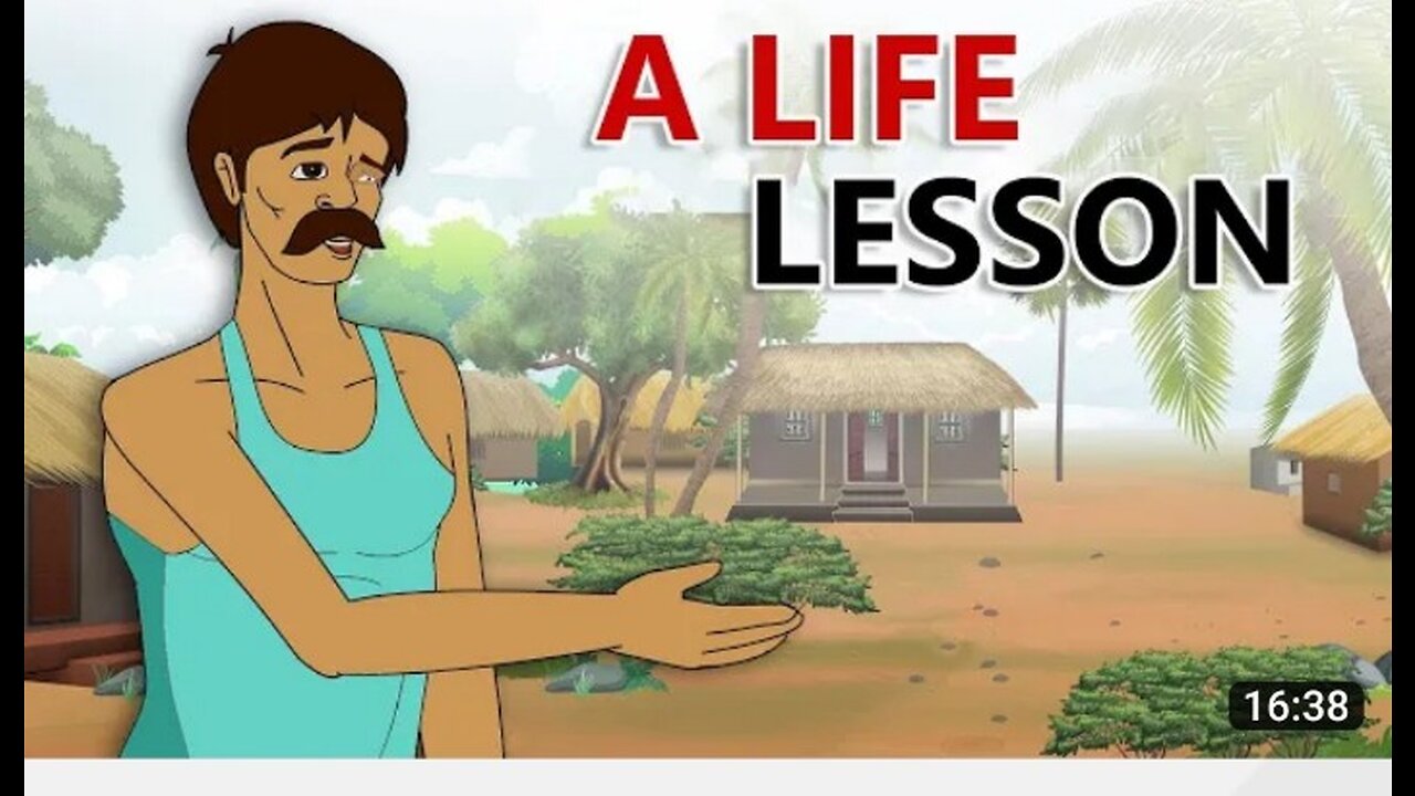 A LIFE LESSON, ANIMATION CARTOONS STORY BEST CARTOONS VIDEOS
