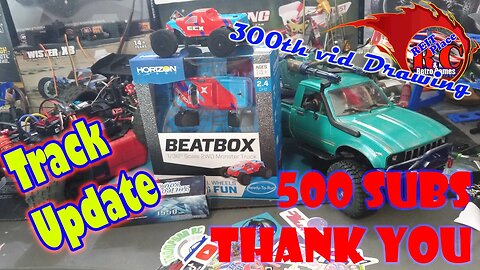 500 Subs Oh ya!!! - 300th Video Give away - Update - Track Build Progress