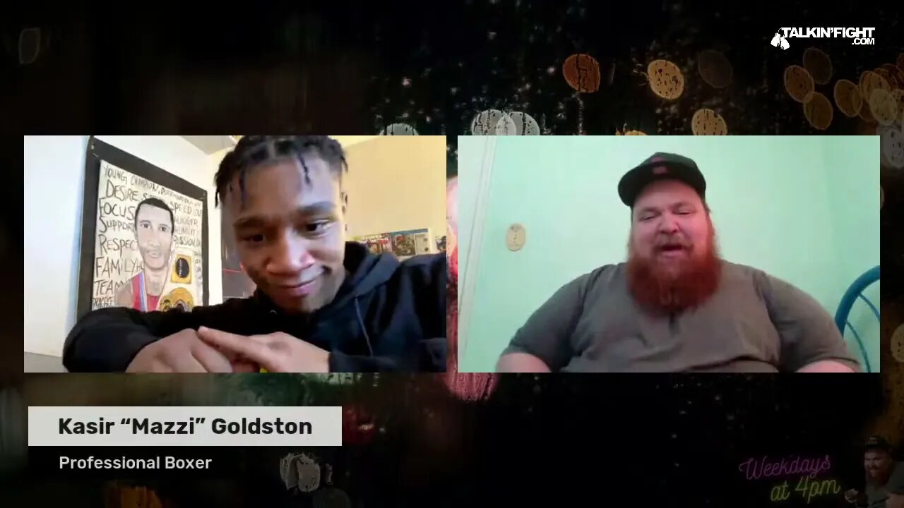 Kasir “Mazzi” Goldston | Knuckle Up with Mike Orr | Talkin Fight