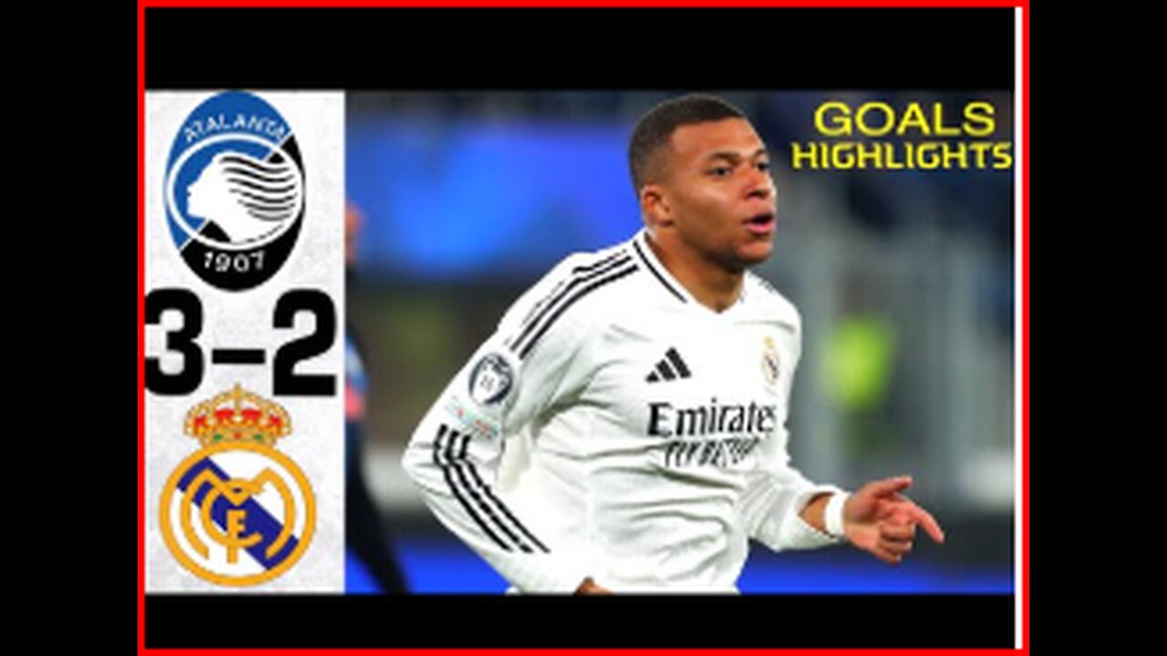 Real Madrid vs Atalanta 3-2 - All Goals and Highlights