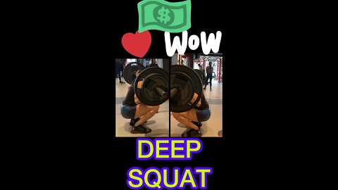 DEEP SQUAT #shorts #youtubeshorts