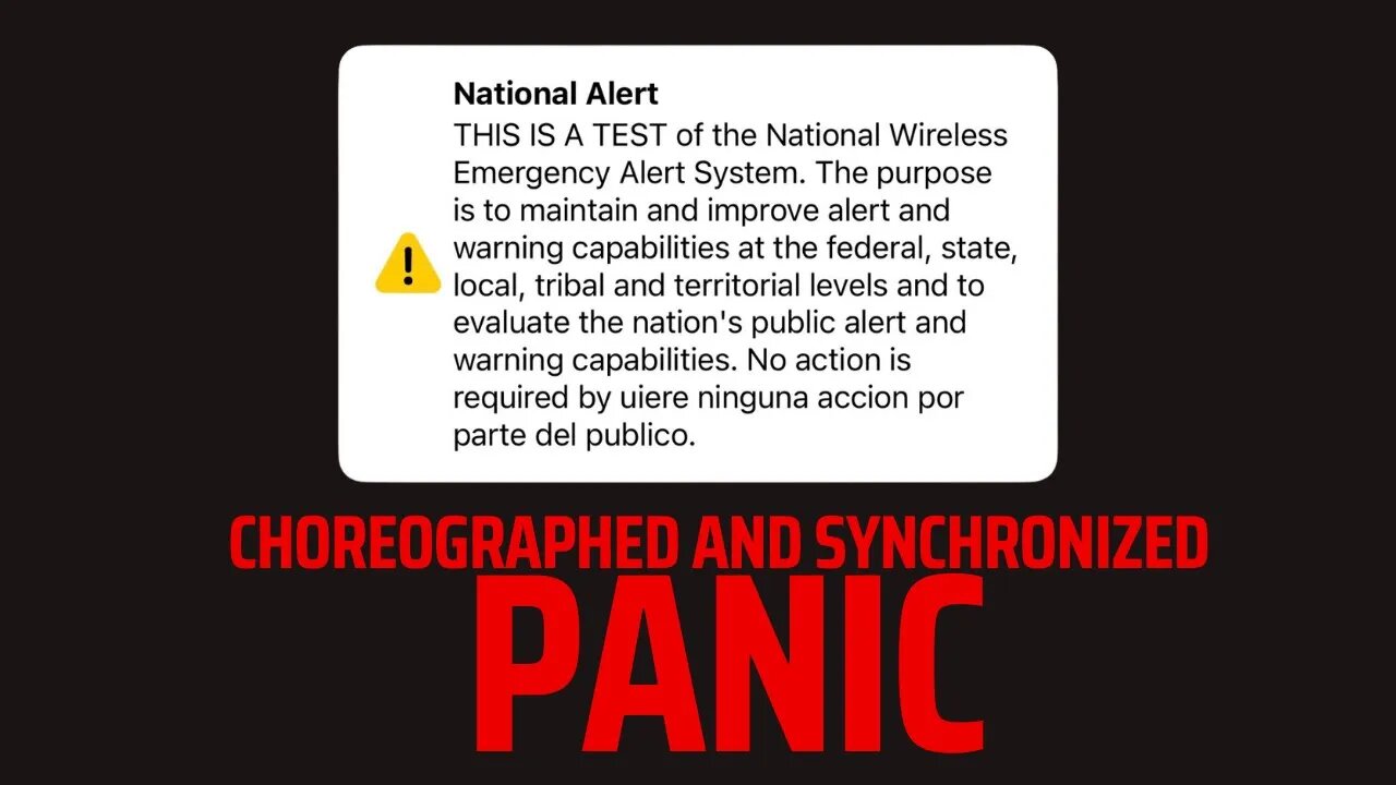 Emergency Text Message Panic: Choreographed Freakout Explained
