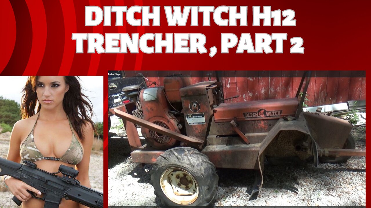 ditch witch H12 trencher, will it run? part 2