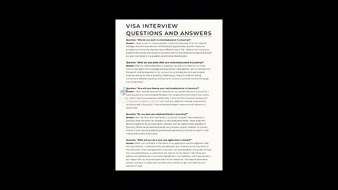 Interview questions and answers