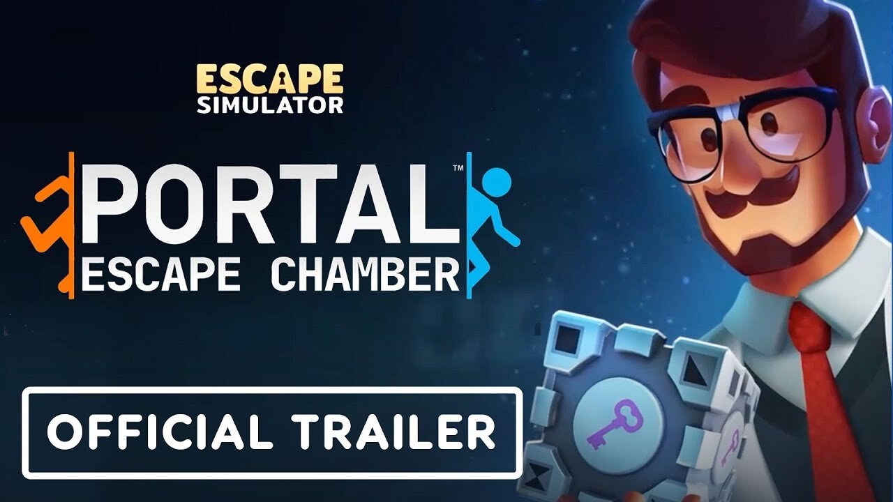 Escape Simulator - Official Portal Escape Chamber DLC Trailer