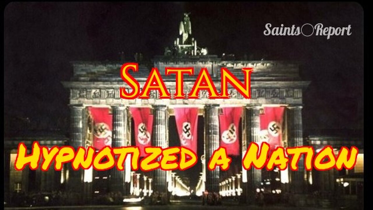 2669. SATAN Hypnotized A Nation. Colorized / Shocking