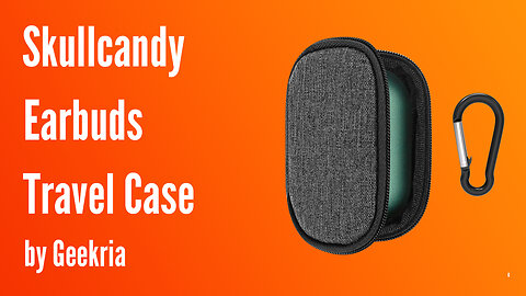 Skullcandy On-Ear Headphones Travel Case, Hard Shell Headset Carrying Case | Geekria