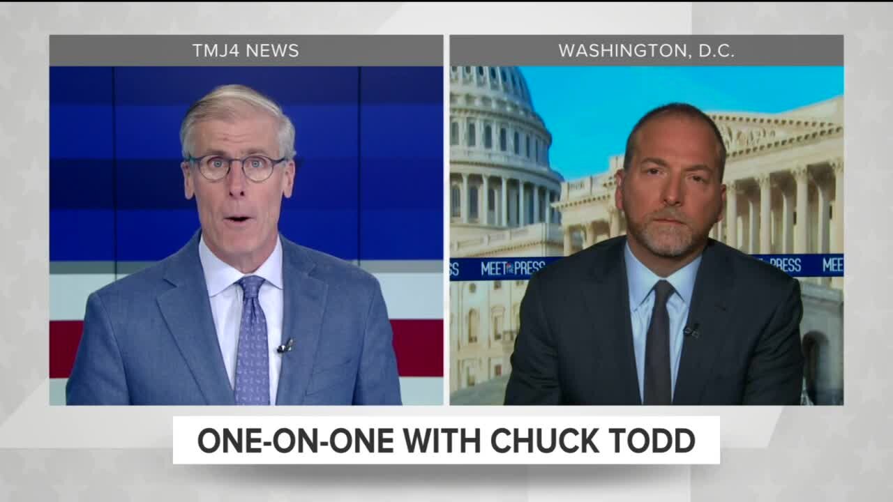 1-on-1 with Chuck Todd on Wisconsin elections after latest MU poll