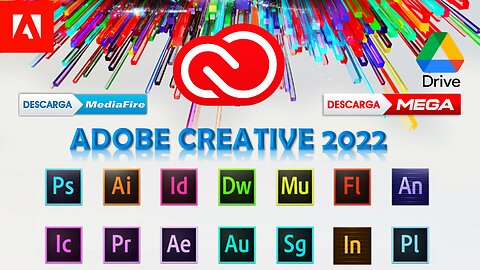 Instalar y Activar ADOBE CREATIVE CLOUD 2022 - 64 bits - LICENCIA ILIMITADA