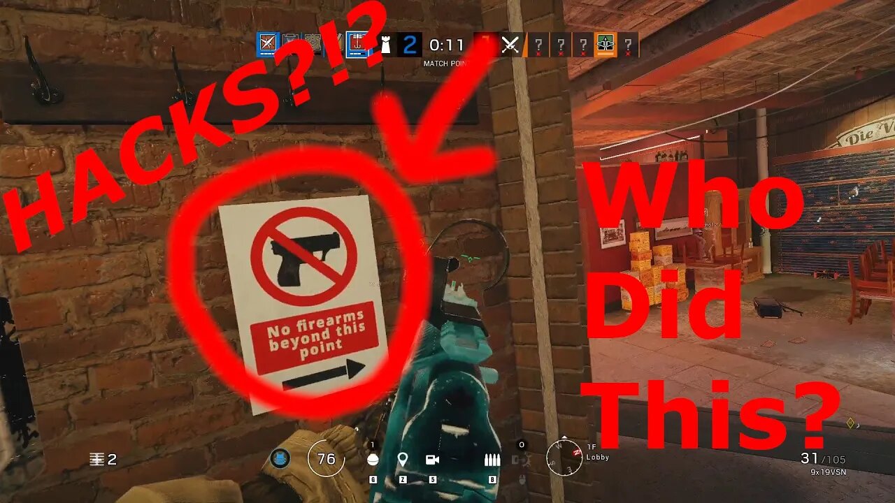 Who Put These Hacks On My Computer? Rainbow Six Siege Highlights