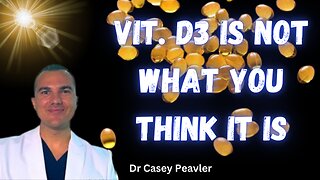 Vitamin D3 is not what you think it is....