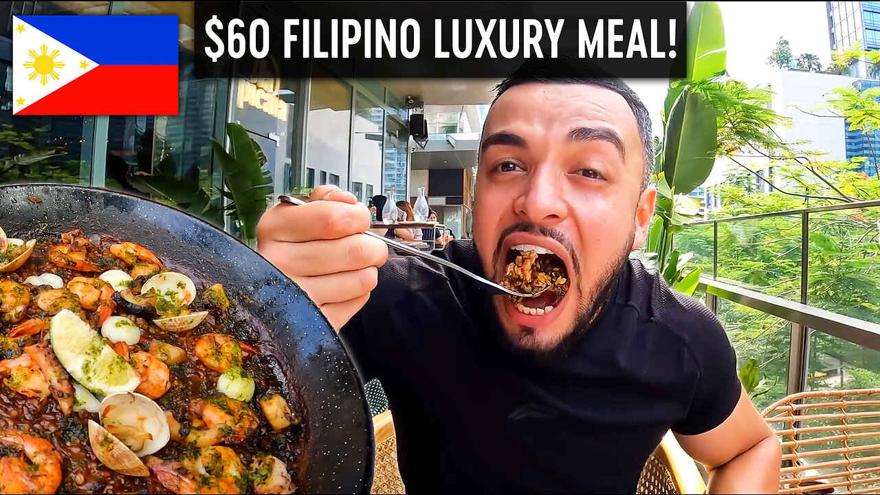 $60 Luxury Meal In Philippines (IT IS DELICIOUS)!! 🇵🇭