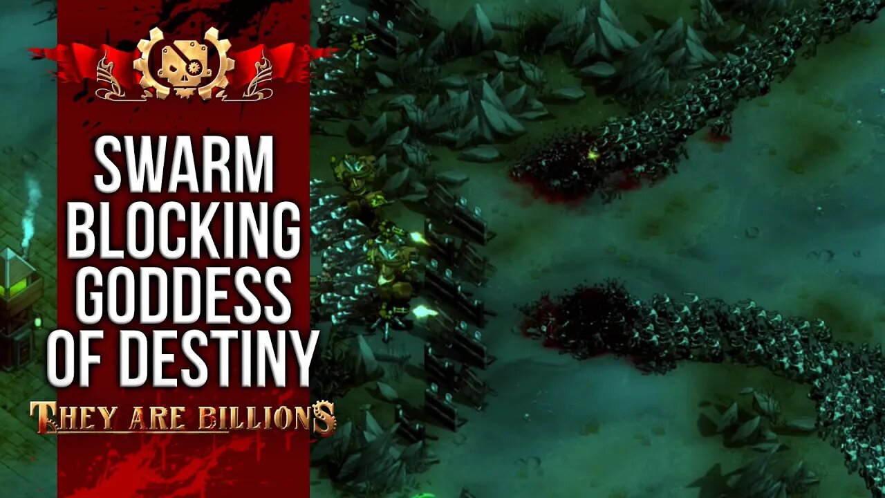 SWARM Blocking GODDESS Of Destiny | BRUTAL 300% | They Are Billions Campaign