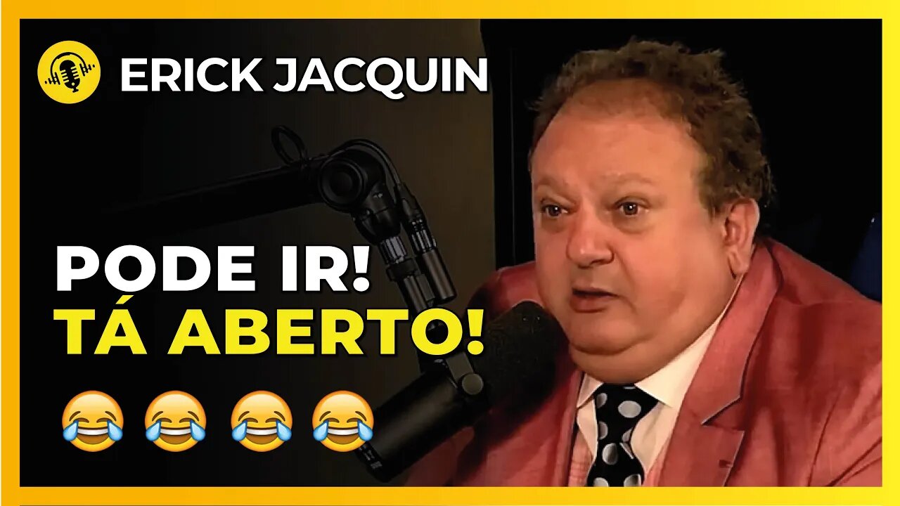 JACQUIN ZOA O CARIOCA 😂😂😂 | ERICK JACQUIN - TICARACATICAST