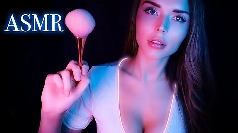 ASMR | Soothing Face Brushing (relaxing personal attention)