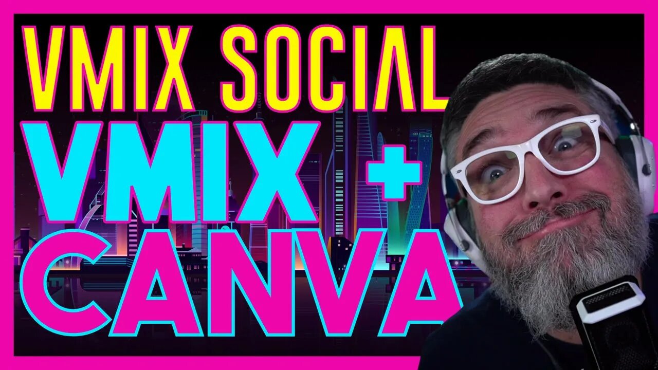 CREATE CUSTOM vMIX SOCIAL GRAPHICS WITH CANVA