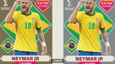 Figurinhas “raras” de Neymar aparecem em quase mil anúncios e “perdem valor”