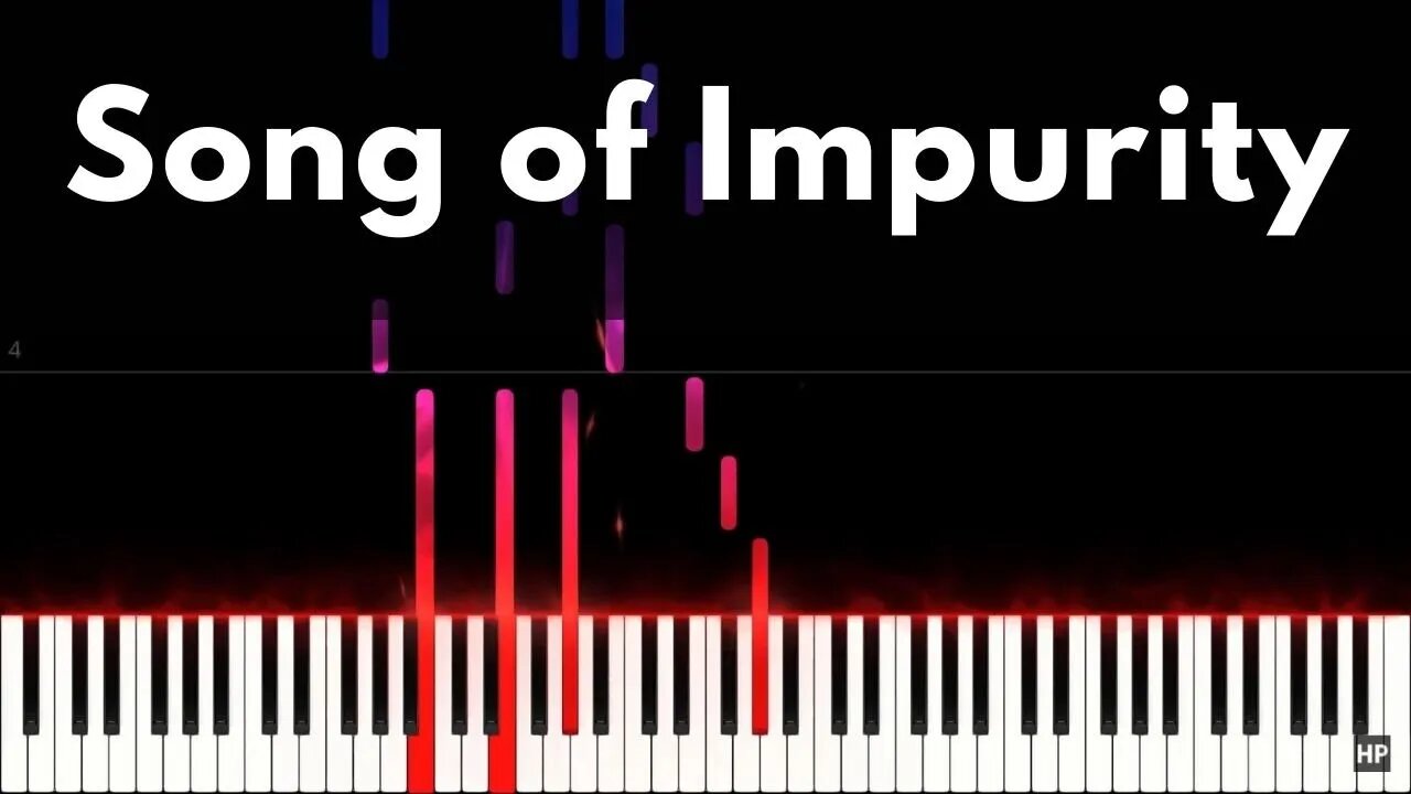 Song of Impurity - Piano Tutorial