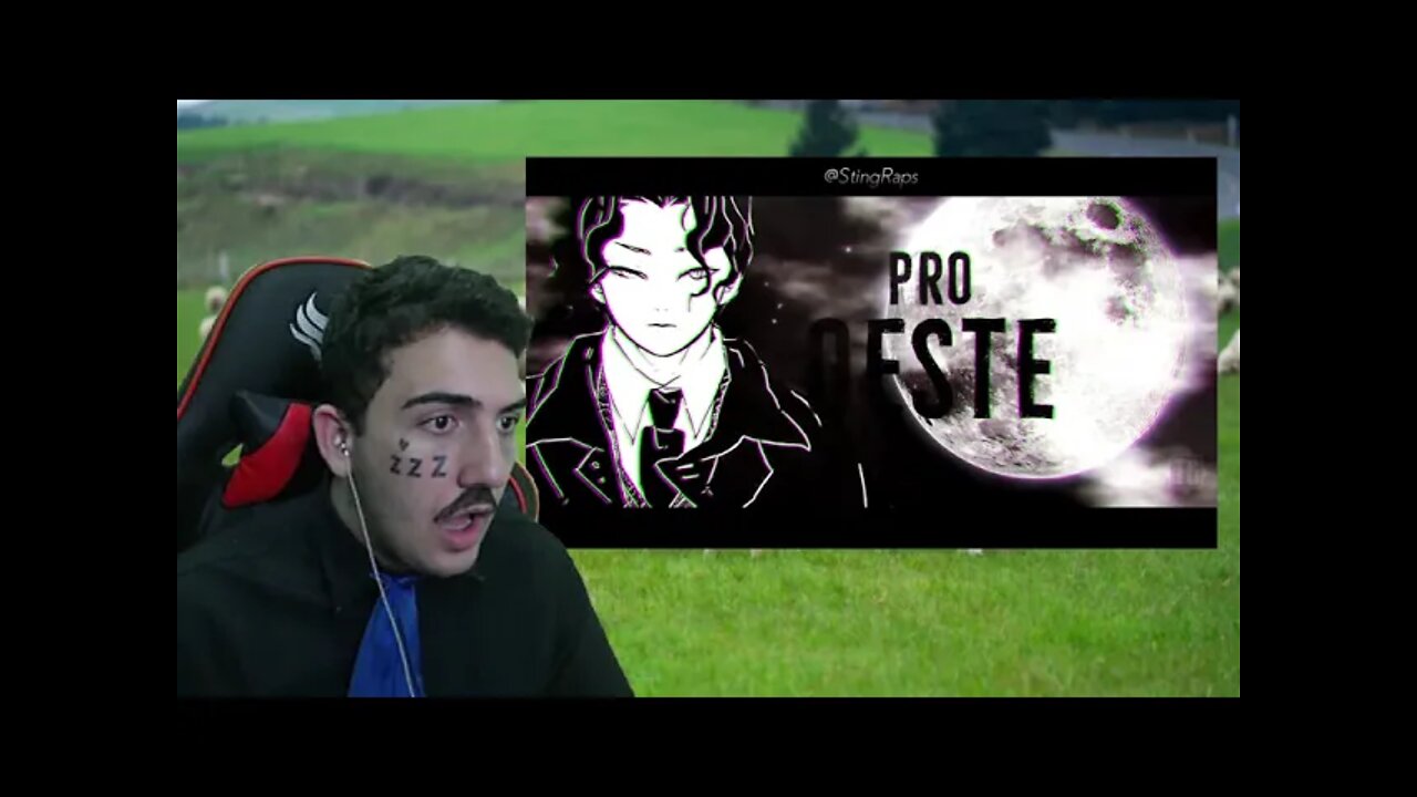 PASTOR REACT Rap do Muzan (Demon Slayer: Kimetsu no Yaiba) | Impronunciável | Sting