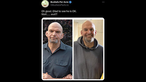 Is this the real John Fetterman? I’m CONFUSED