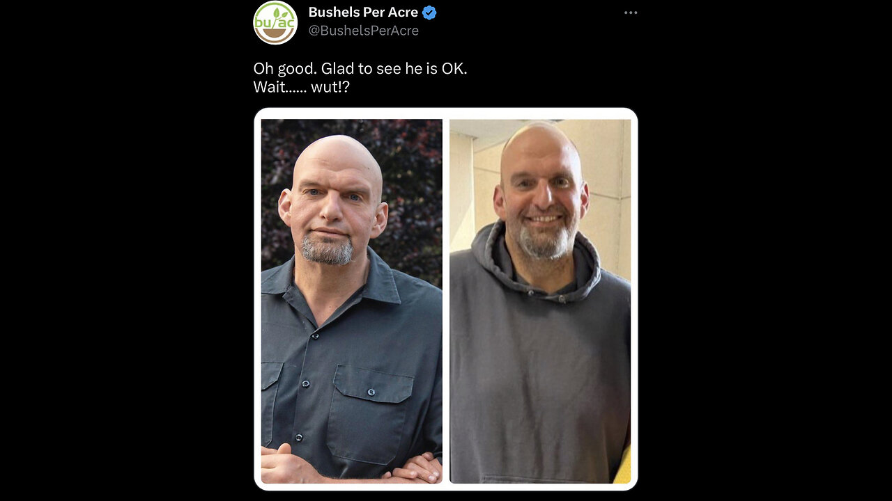 Is this the real John Fetterman? I’m CONFUSED