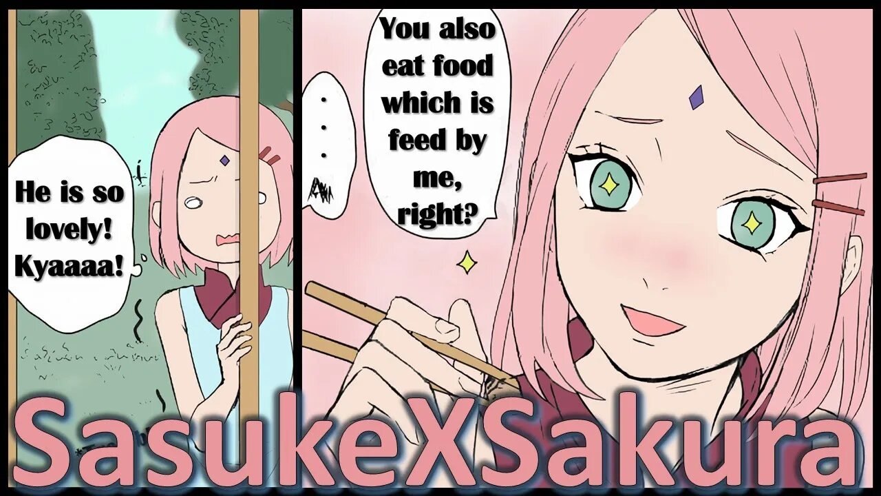 Feed me Part 3 - Sakura and Sasuke [SasuSaku] Doujinshi [English] [HD]