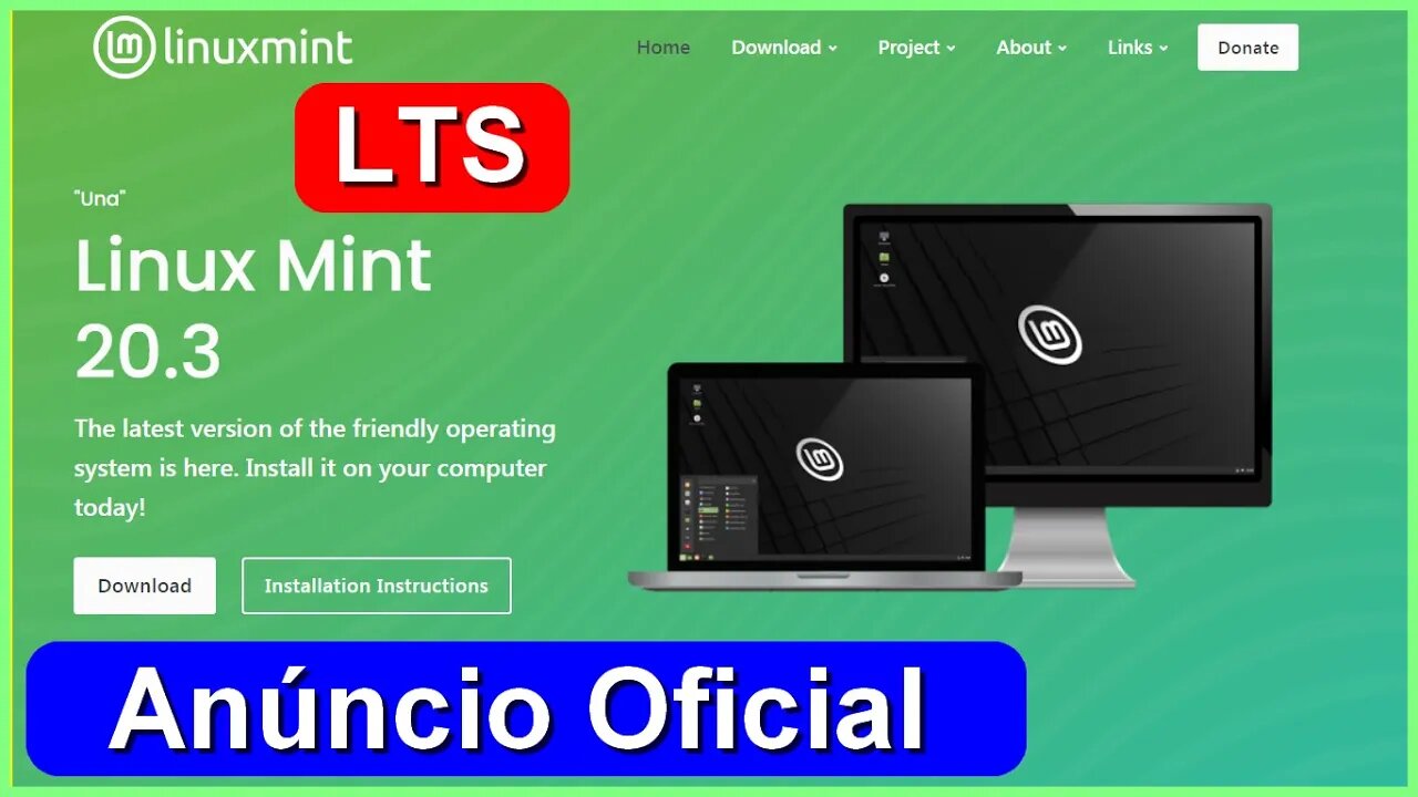 Anúncio Oficial da versão LTS Linux Mint 20.3 Já estão disponíveis para download as versões ESTÁVEIS