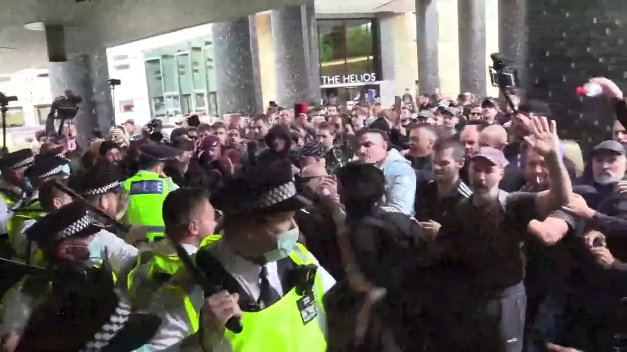 Protest Televison Centre Shepherd's Bush - London