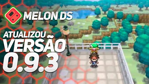 melonDS 0.9.3 - INCRÍVEL! VERSÃO FINAL A CAMINHO! DEZENAS DE MELHORIAS, E ++