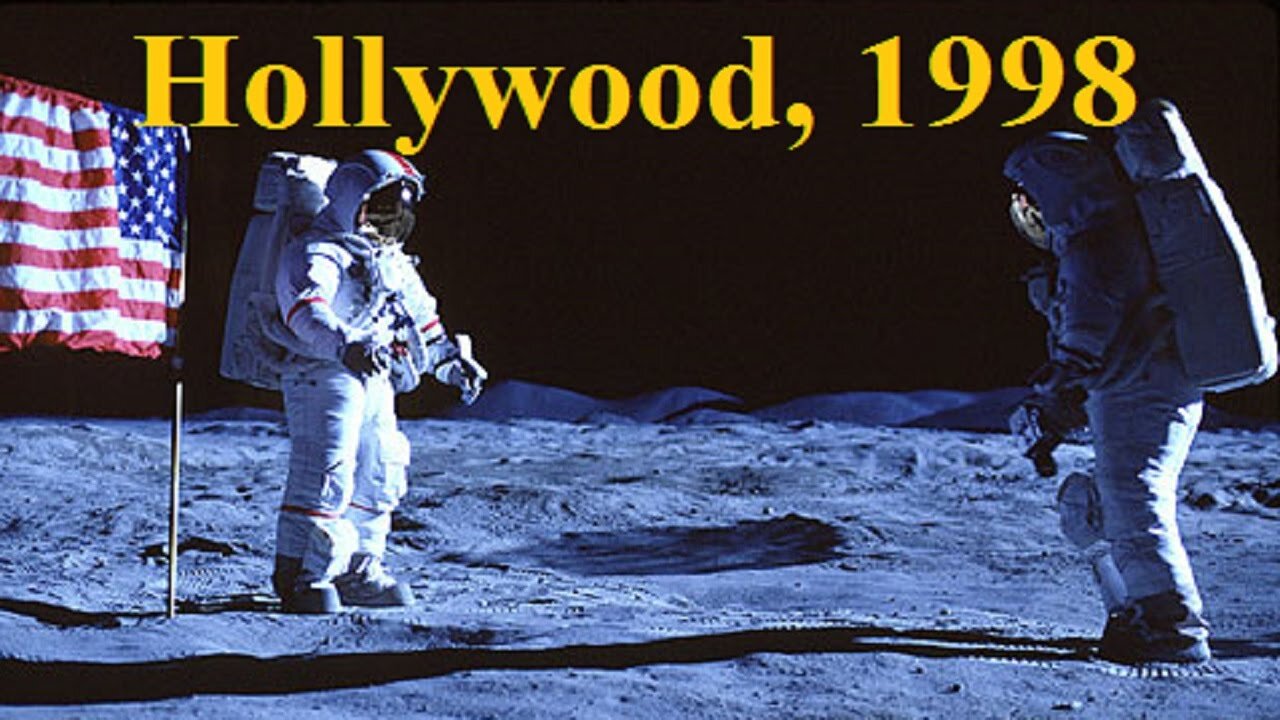 How Hollywood could fake the NASA moon landings, in 1998 - Flat Earth - Mark Sargent ✅