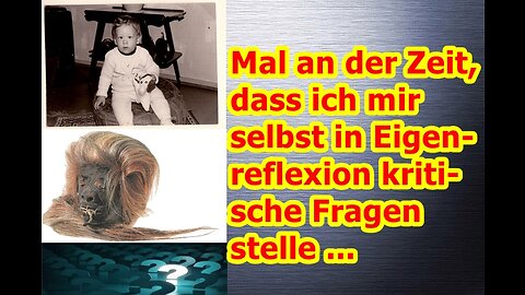 Mal an der Zeit eine selbstkritische Reflexion durchzuführen vom 17.05.2023 ...